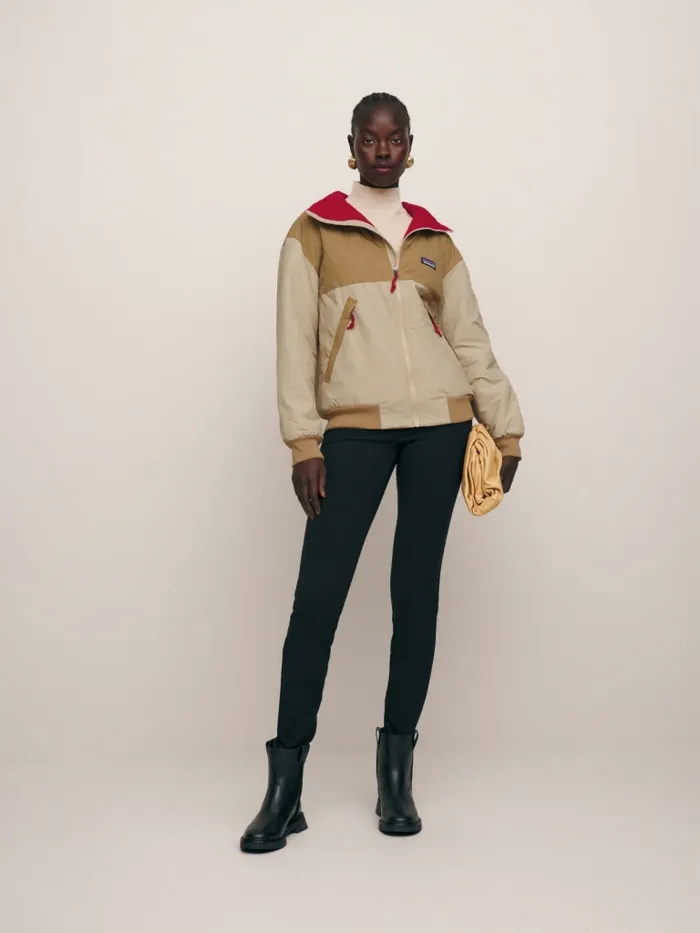 Reformation Outerwear Patagonia W039s Shelled Synch Jacket Tinamou Tan 8211 Women