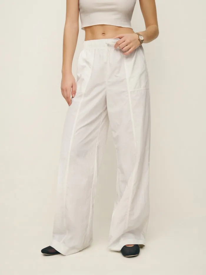 Reformation Pants Petites Declan Pant White 8211 Women