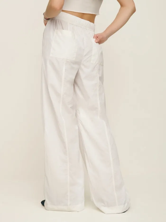Reformation Pants Petites Declan Pant White 8211 Women