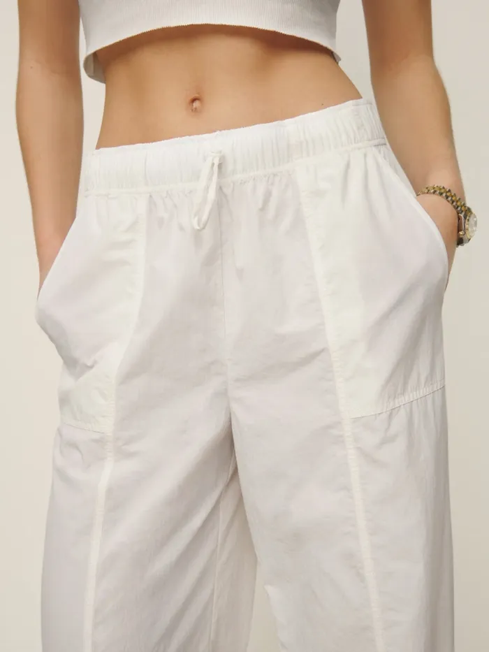 Reformation Pants Petites Declan Pant White 8211 Women