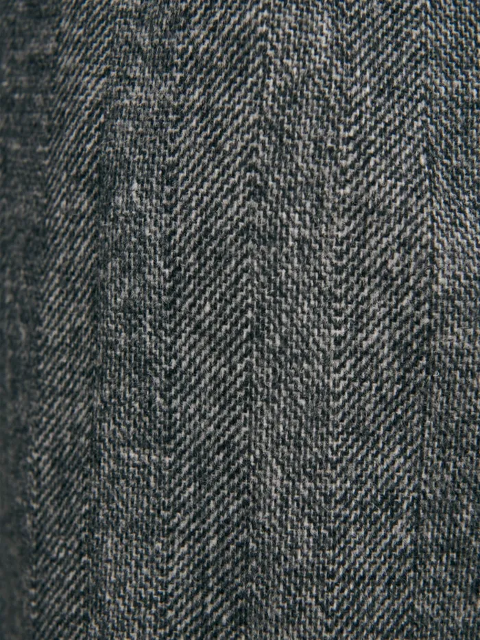 Reformation Pants Petites Mason Wool Pant Black Herringbone 8211 Women