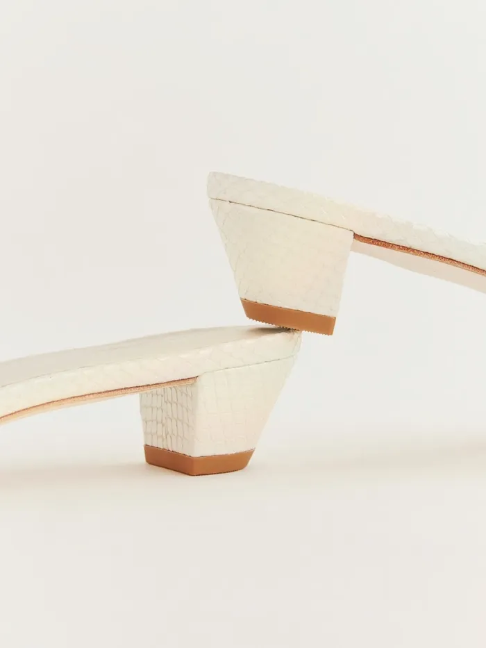 Reformation Sandals Christina Heeled Sandal Almond Snake Emboss 8211 Women Reformation Sandals Christina Heeled Sandal Almond Snake Emboss 8211 Women