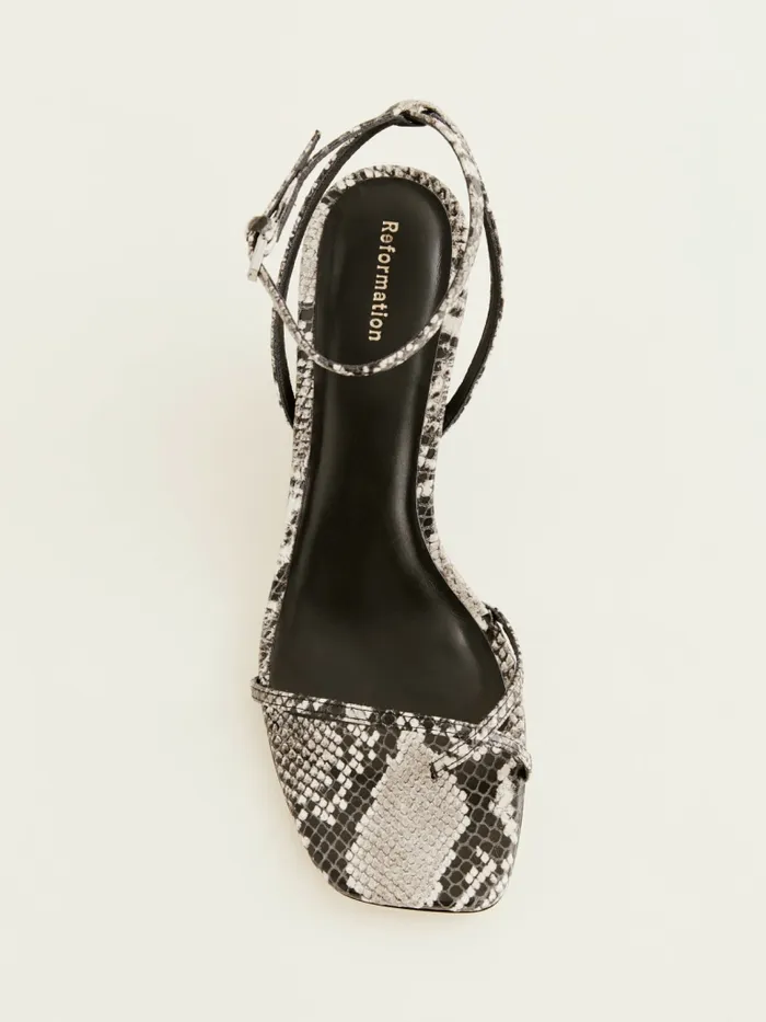 Reformation Sandals Emilia Wedge Sandal Roccia Snake 8211 Women Reformation Sandals Emilia Wedge Sandal Roccia Snake 8211 Women