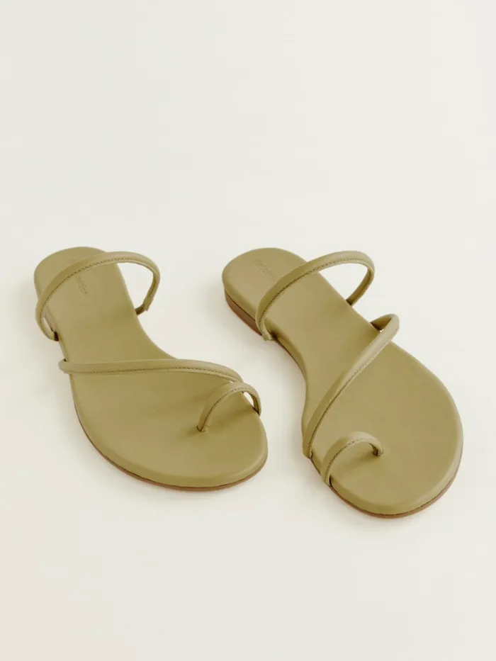 Reformation Sandals Ludo Toe Ring Strappy Flat Sandal Cerignola Leather 8211 Women Reformation Sandals Ludo Toe Ring Strappy Flat Sandal Cerignola Leather 8211 Women