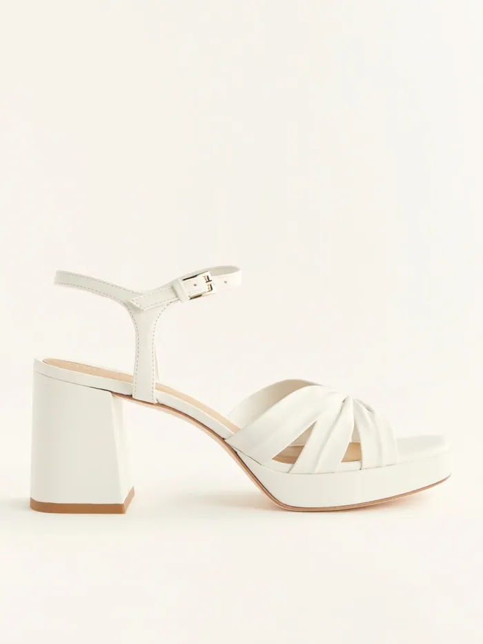 Reformation Sandals Maize Platform Sandal White 8211 Women Reformation Sandals Maize Platform Sandal White 8211 Women