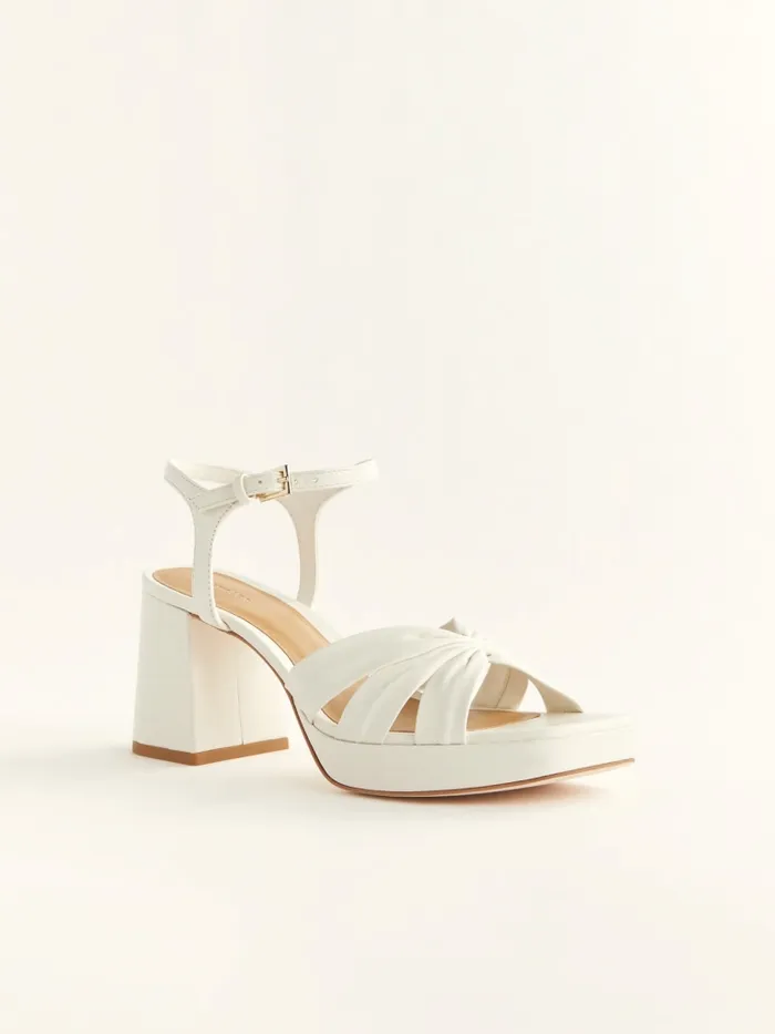 Reformation Sandals Maize Platform Sandal White 8211 Women Reformation Sandals Maize Platform Sandal White 8211 Women