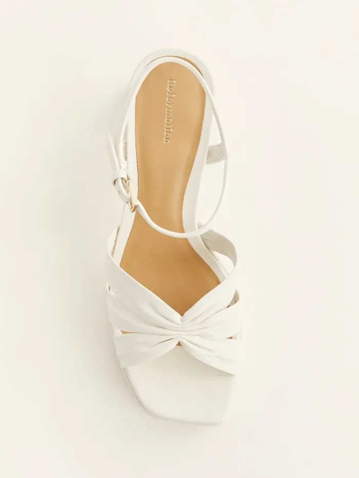 Reformation Sandals Maize Platform Sandal White 8211 Women Reformation Sandals Maize Platform Sandal White 8211 Women