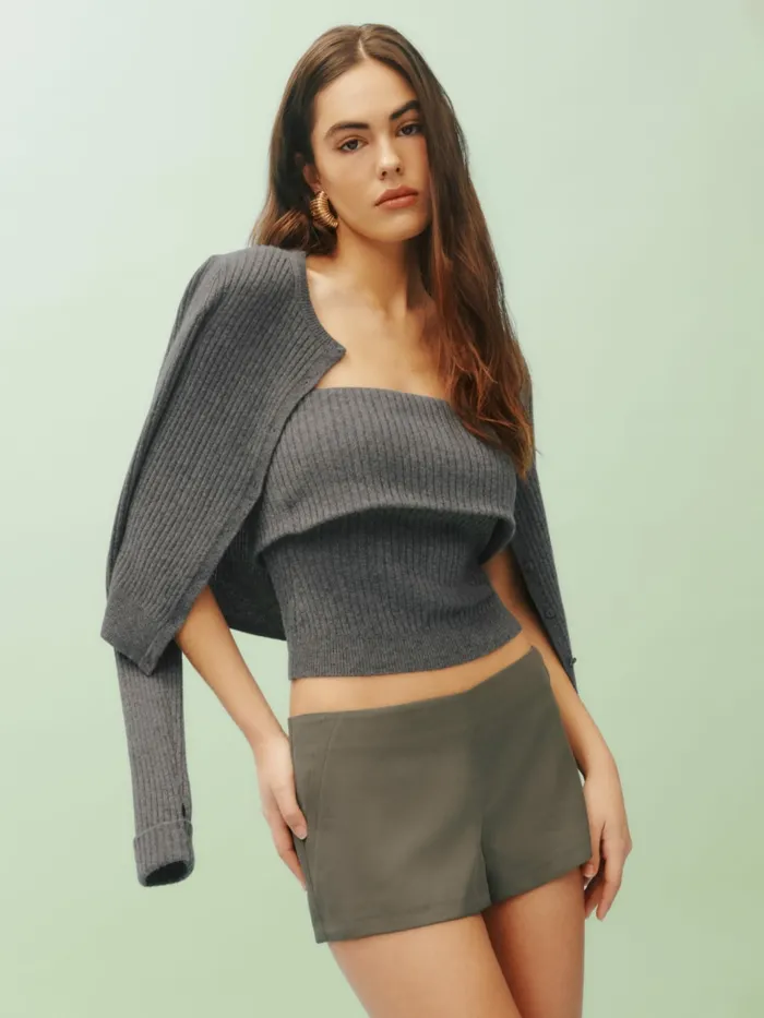 Reformation Shorts June Short Poppyseed 8211 Women