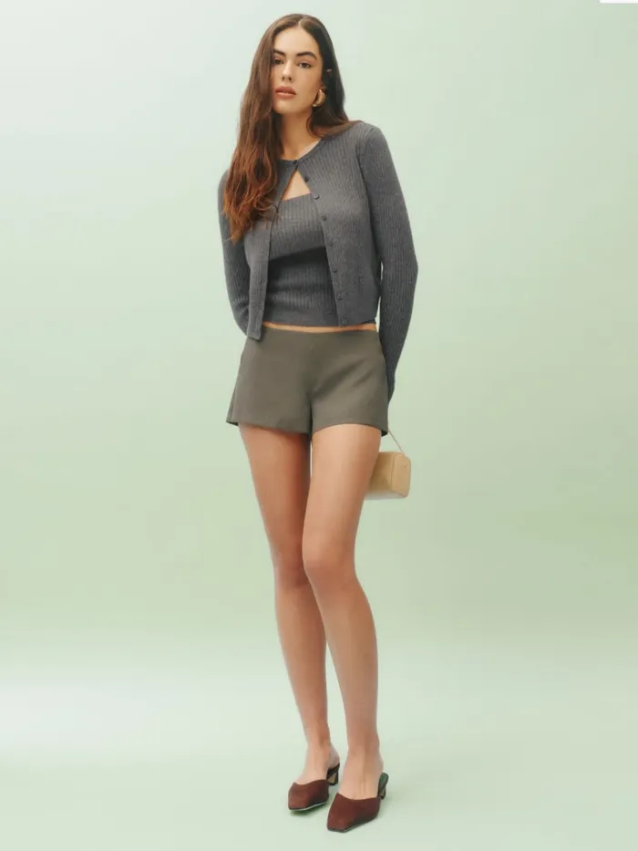Reformation Shorts June Short Poppyseed 8211 Women