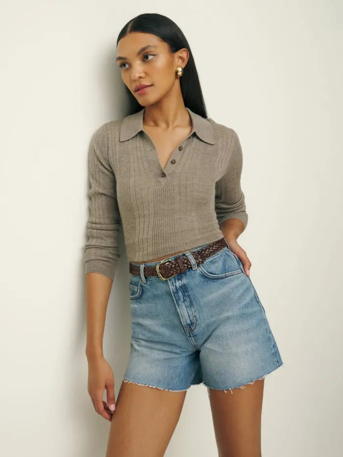 Reformation Shorts Wilder High Rise Relaxed Jean Shorts Galway 8211 Women Reformation Shorts Wilder High Rise Relaxed Jean Shorts Galway 8211 Women