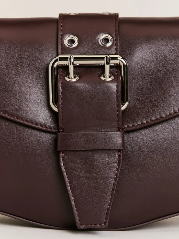 Reformation Shoulder Bags Rafaella Shoulder Bag Bordeaux Leather 8211 Women Reformation Shoulder Bags Rafaella Shoulder Bag Bordeaux Leather 8211 Women