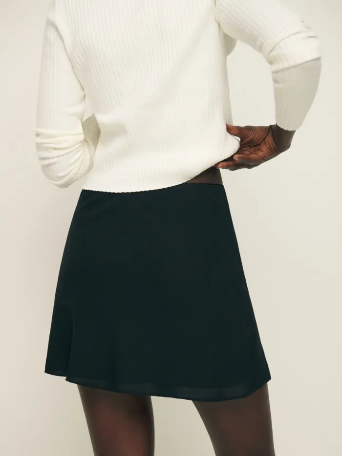 Reformation Skirts Brandy Skirt Black 8211 Women
