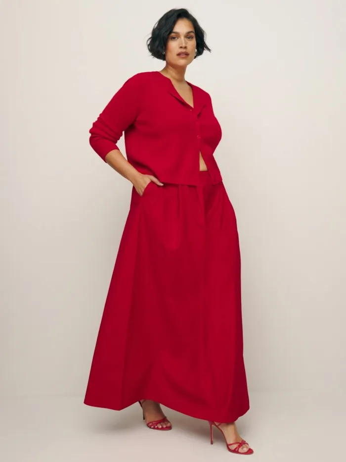Reformation Skirts Lucy Skirt Es Lipstick 8211 Women