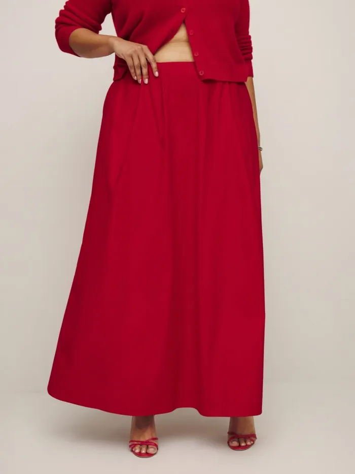 Reformation Skirts Lucy Skirt Es Lipstick 8211 Women