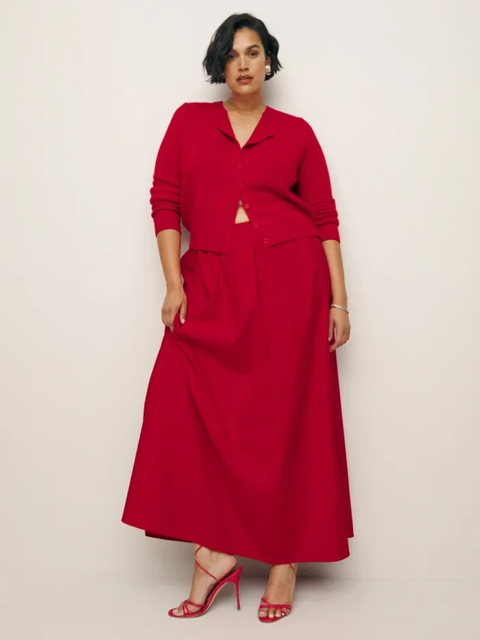 Reformation Skirts Lucy Skirt Es Lipstick 8211 Women