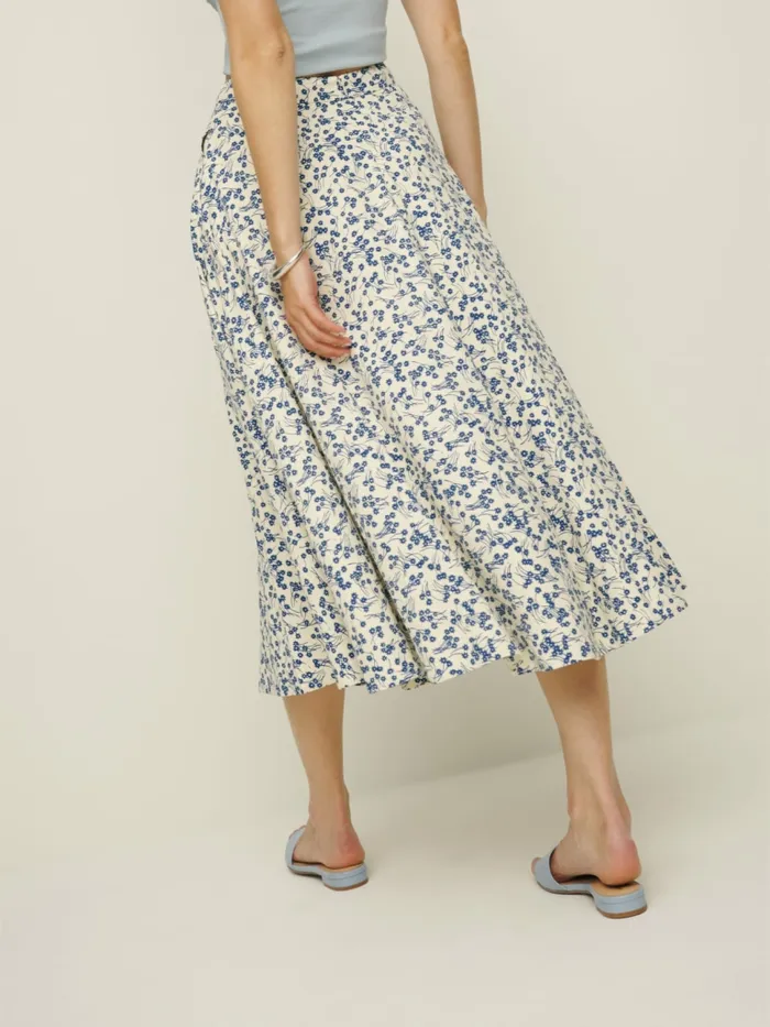 Reformation Skirts Maia Skirt Santorini 8211 Women