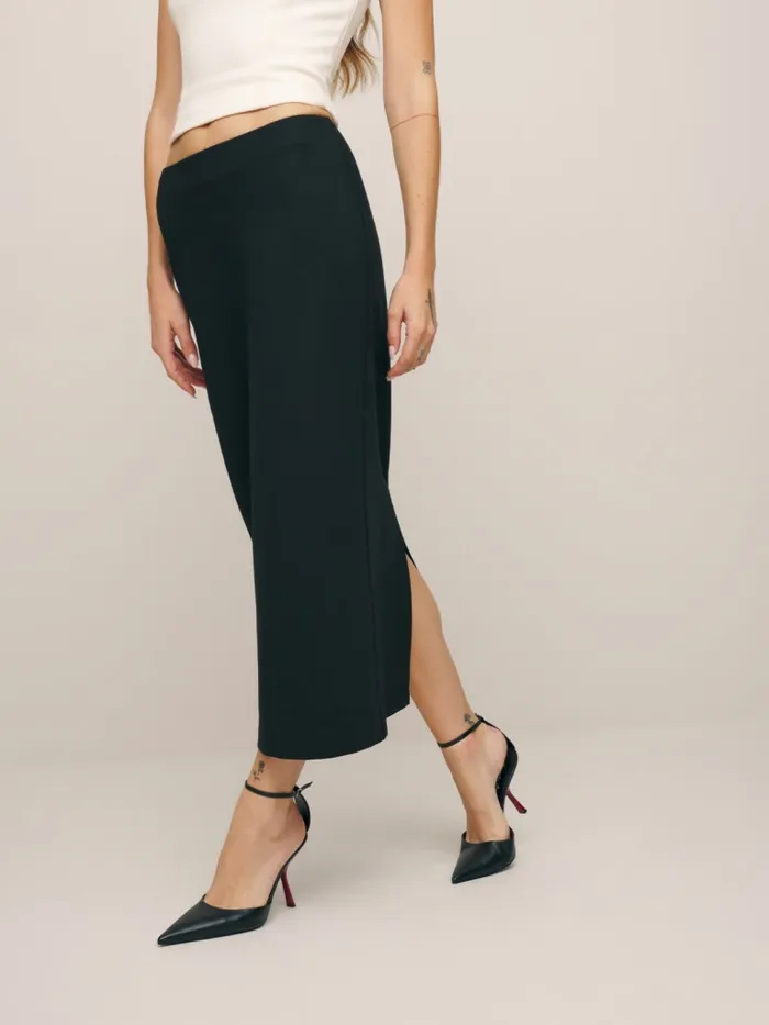 Reformation Skirts Nala Skirt Black 8211 Women