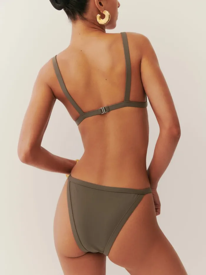 Reformation Swim Sunkiss Bikini Top Morel 8211 Women Reformation Swim Sunkiss Bikini Top Morel 8211 Women