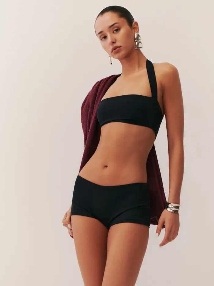 Reformation Swim Verne Bikini Top Black 8211 Women