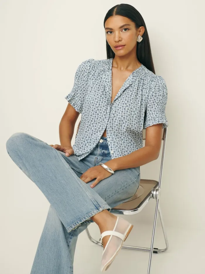 Reformation Tops Adeline Top Byron 8211 Women Reformation Tops Adeline Top Byron 8211 Women