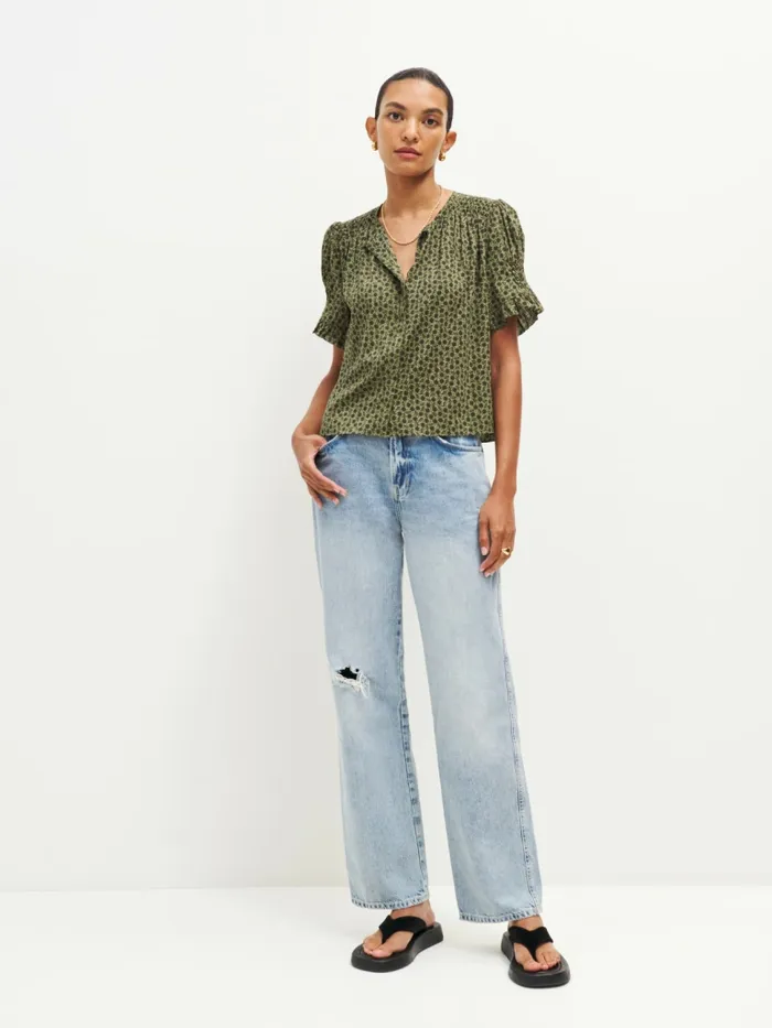 Reformation Tops Adeline Top Dandy 8211 Women Reformation Tops Adeline Top Dandy 8211 Women