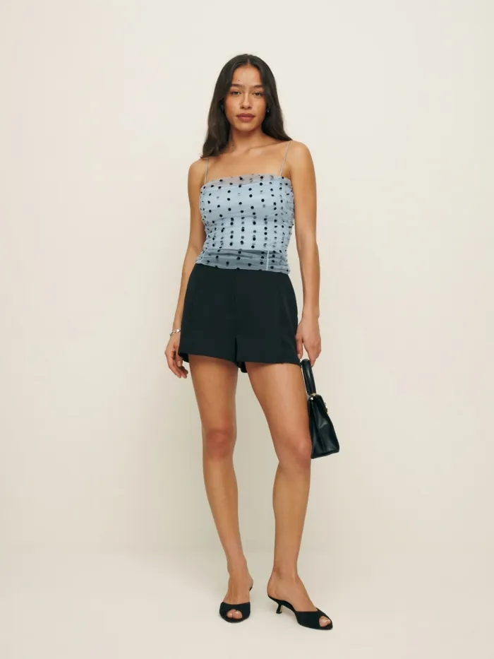 Reformation Tops Amber Top Mineral Dot 8211 Women Reformation Tops Amber Top Mineral Dot 8211 Women