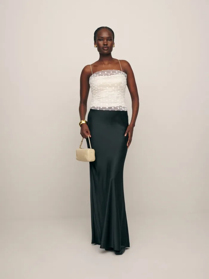 Reformation Tops Amber Top White 8211 Women