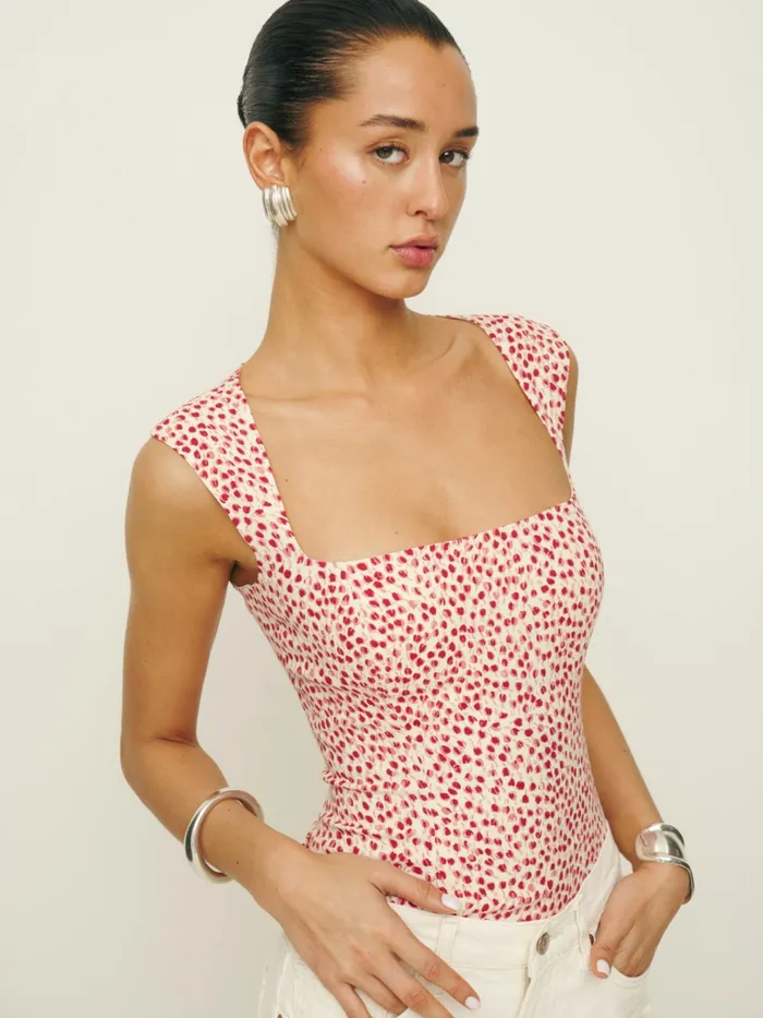 Reformation Tops Diandra Top Alma 8211 Women