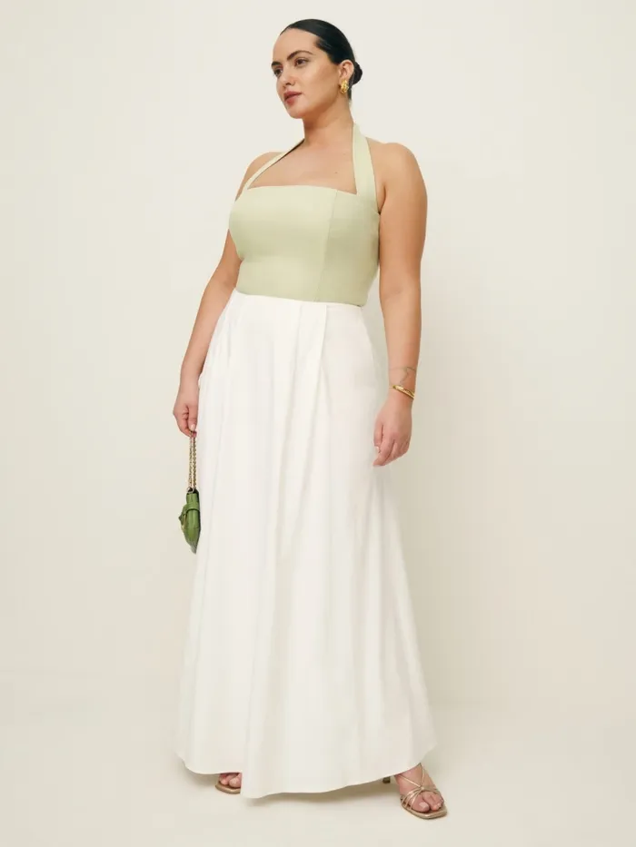 Reformation Tops Malika Linen Top Es Dried Herbs 8211 Women Reformation Tops Malika Linen Top Es Dried Herbs 8211 Women