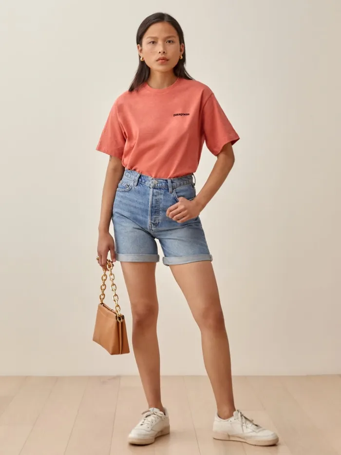 Reformation Tops Patagonia Men039s P6 Logo Responsibilitee Coho Coral 8211 Women Reformation Tops Patagonia Men039s P6 Logo Responsibilitee Coho Coral 8211 Women