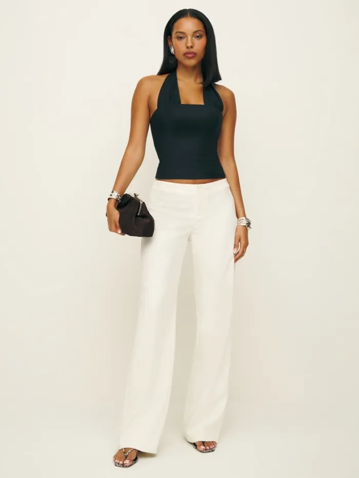 Reformation Tops Rihanna Top Black 8211 Women Reformation Tops Rihanna Top Black 8211 Women