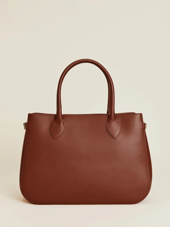 Reformation Totes Oversized Patrizia Bowling Bag Whiskey 8211 Women