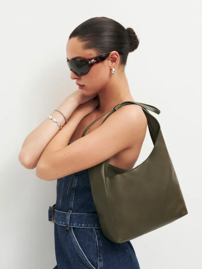 Reformation Totes Small Vittoria Tote Truffle 8211 Women Reformation Totes Small Vittoria Tote Truffle 8211 Women