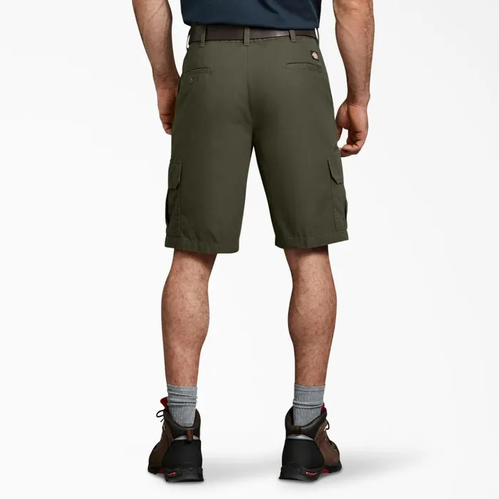 Relaxed Fit Ripstop Cargo Shorts 11034 Rinsed Moss Green Rinsed Moss Green rms Men Dickies Cargo