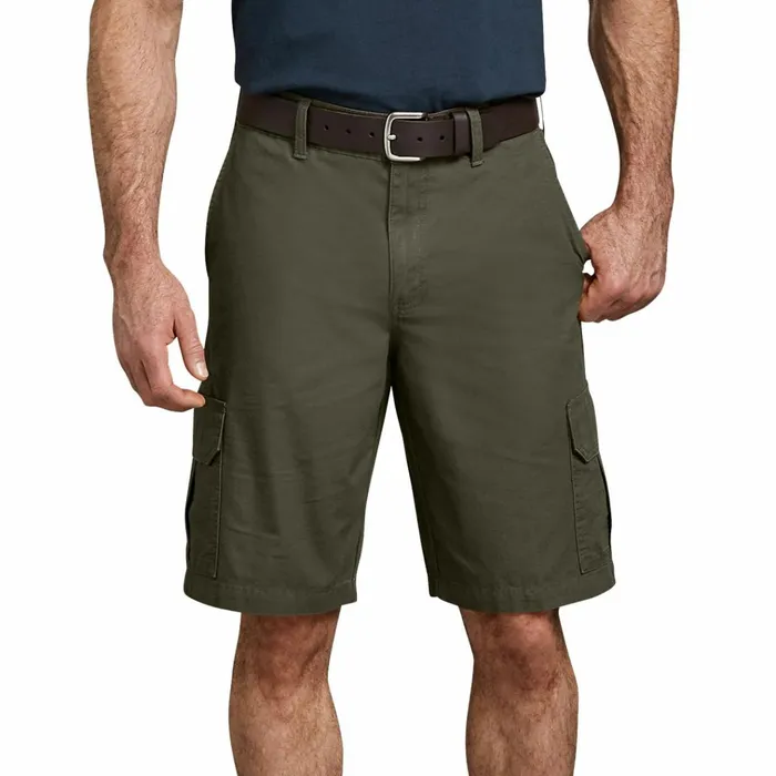 Relaxed Fit Ripstop Cargo Shorts 11034 Rinsed Moss Green Rinsed Moss Green rms Men Dickies Cargo