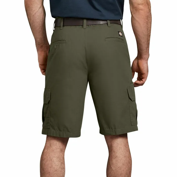 Relaxed Fit Ripstop Cargo Shorts 11034 Rinsed Moss Green Rinsed Moss Green rms Men Dickies Cargo