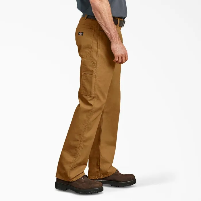 Relaxed Fit Straight Leg Duck Carpenter Pants Rinsed Brown Duck Rinsed Brown Duck rbd Men Dickies Carpenter