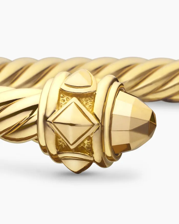 Renaissance Cablespira Bracelet In 18K Yellow Gold 5mm Women David Yurman Cuff