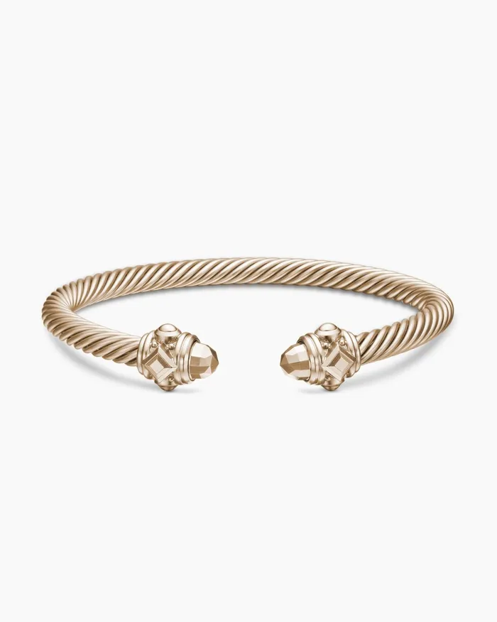 Renaissance Classic Cable Bracelet In Sand Aluminum 5mm Women David Yurman Cuff Renaissance Classic Cable Bracelet In Sand Aluminum 5mm Women David Yurman Cuff