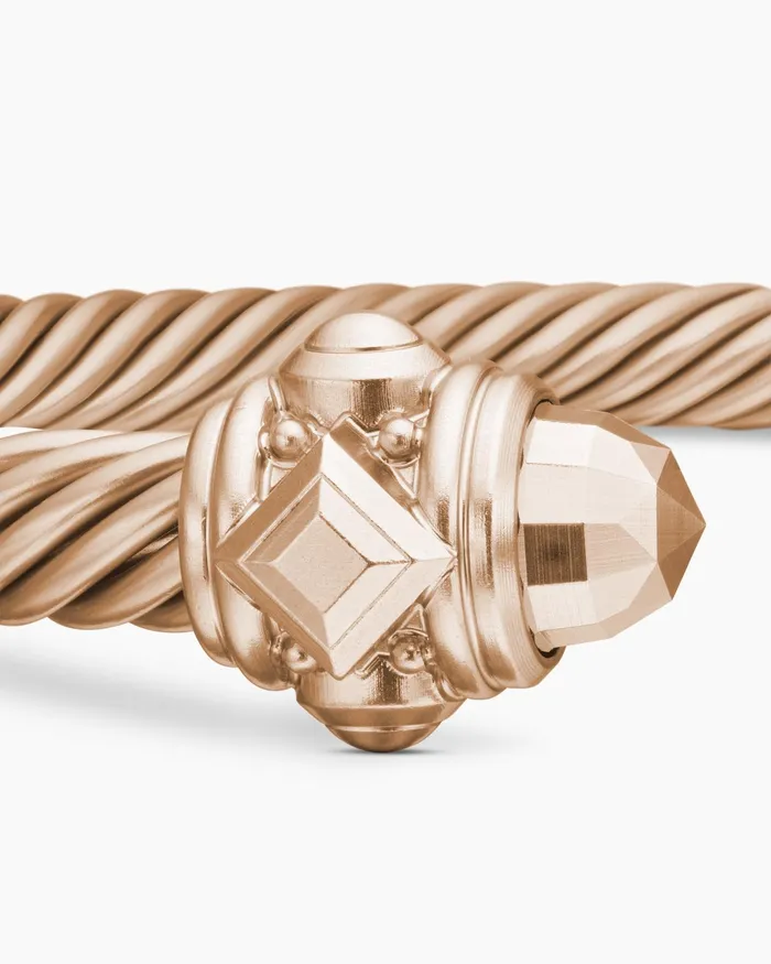 Renaissance Classic Cable Bracelet In Sand Aluminum 5mm Women David Yurman Cuff Renaissance Classic Cable Bracelet In Sand Aluminum 5mm Women David Yurman Cuff