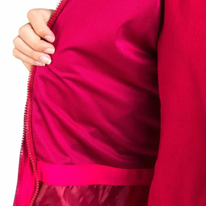 Rewarding 3 In 1 Waterproof Jacket Raspberry Women Trespass 3 In 1 Jackets