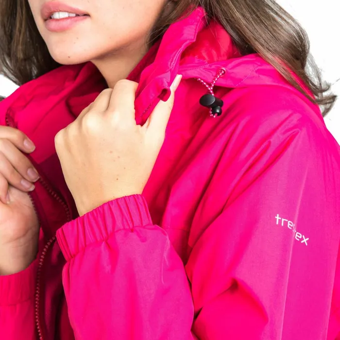 Rewarding 3 In 1 Waterproof Jacket Raspberry Women Trespass 3 In 1 Jackets