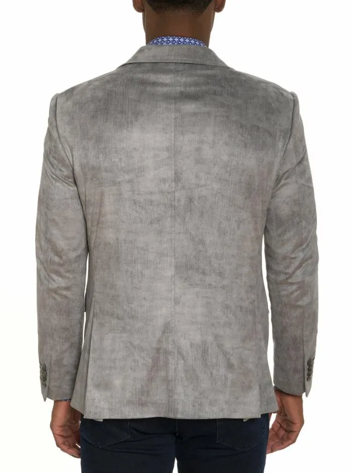 Robert Graham Blazers Men Lubrano Velour Blazer Plum