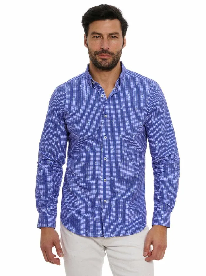 Robert Graham Button Down Shirts Men Bryson Long Sleeve Button Down Shirt Blue Robert Graham Button Down Shirts Men Bryson Long Sleeve Button Down Shirt Blue