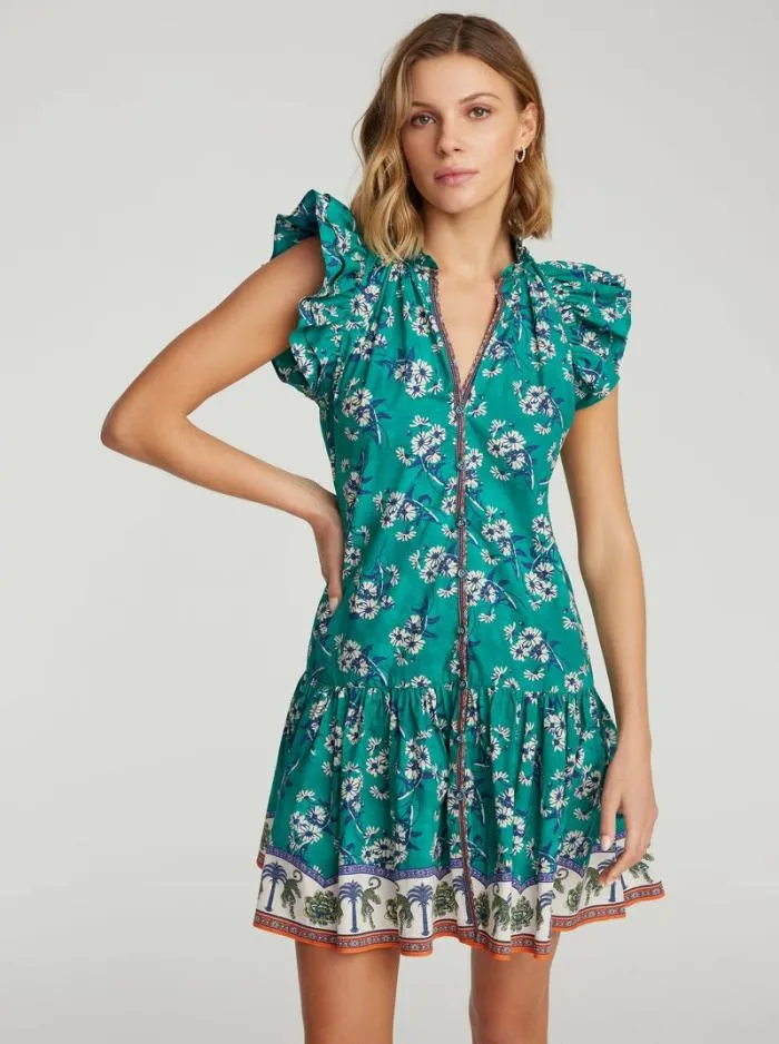 Robert Graham Dresses Women Savannah Dress Teal
