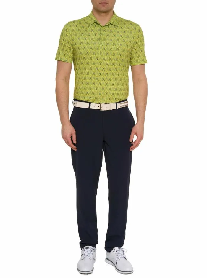 Robert Graham Polos and TShirts Men Iron Skull Performance Polo Navy