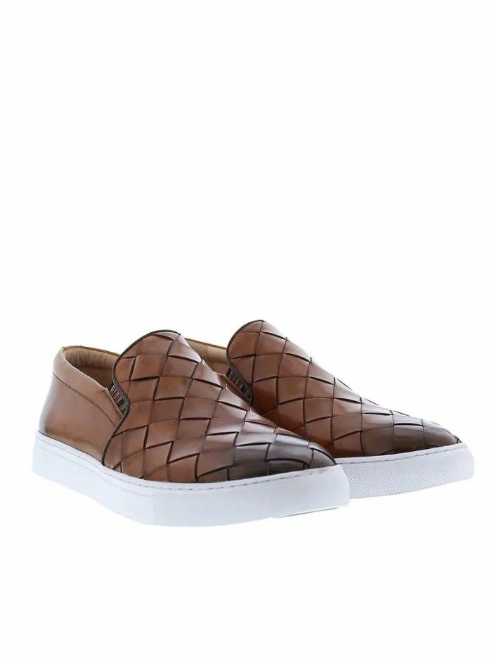Robert Graham Shoes Men Erosion Slip On Sneaker Black