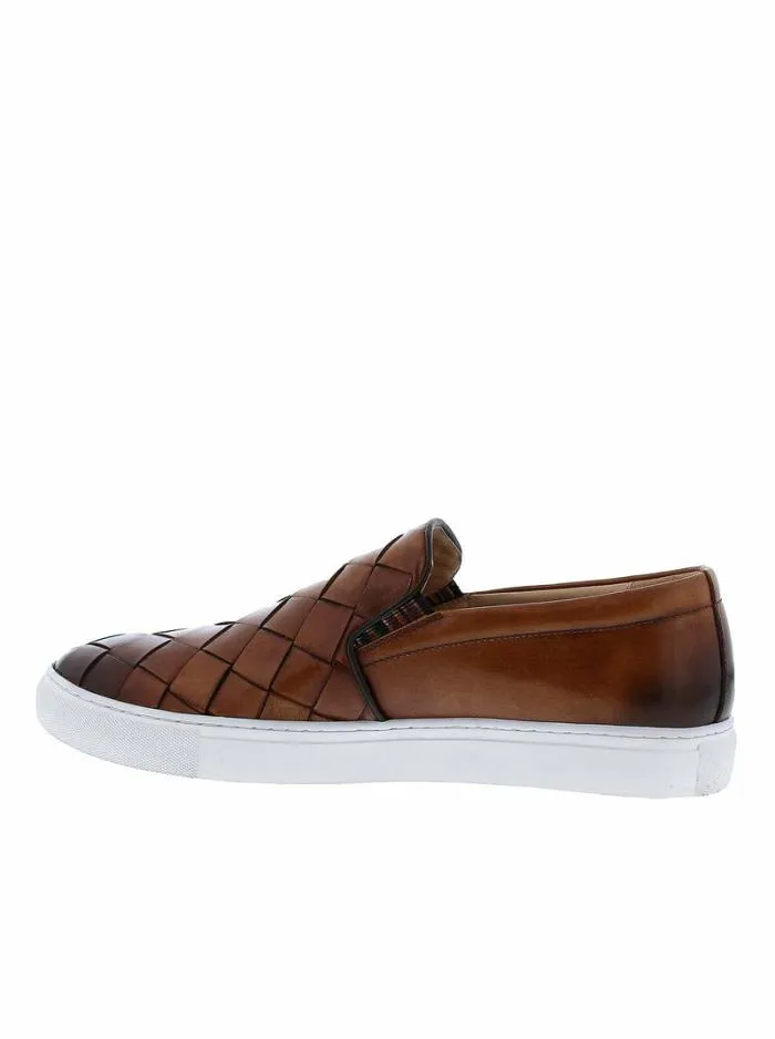 Robert Graham Shoes Men Erosion Slip On Sneaker Black