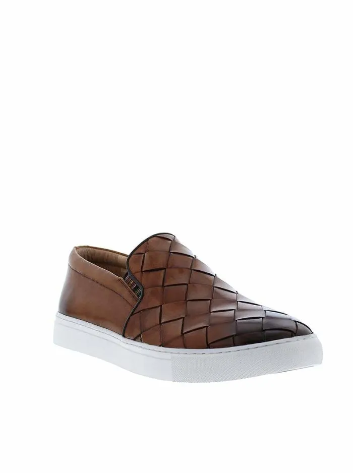 Robert Graham Shoes Men Erosion Slip On Sneaker Black