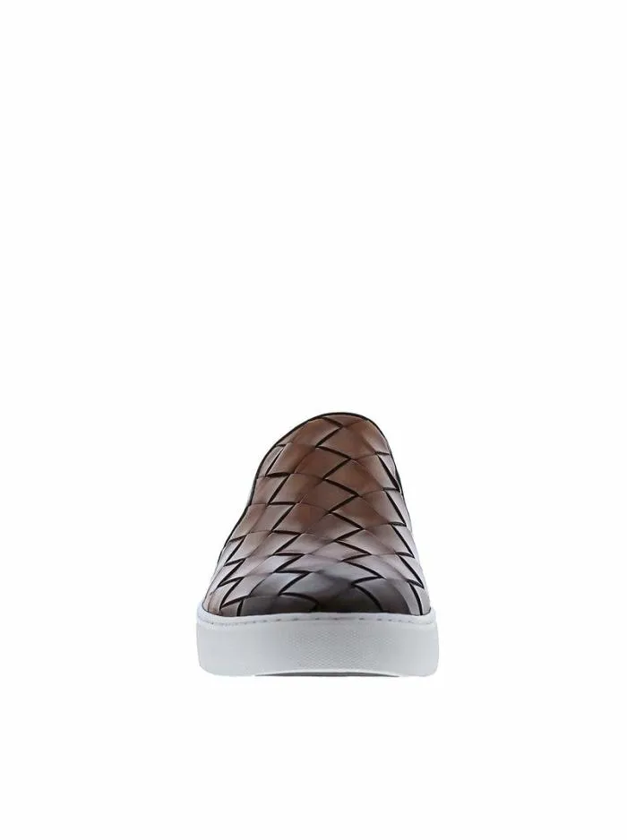 Robert Graham Shoes Men Erosion Slip On Sneaker Black